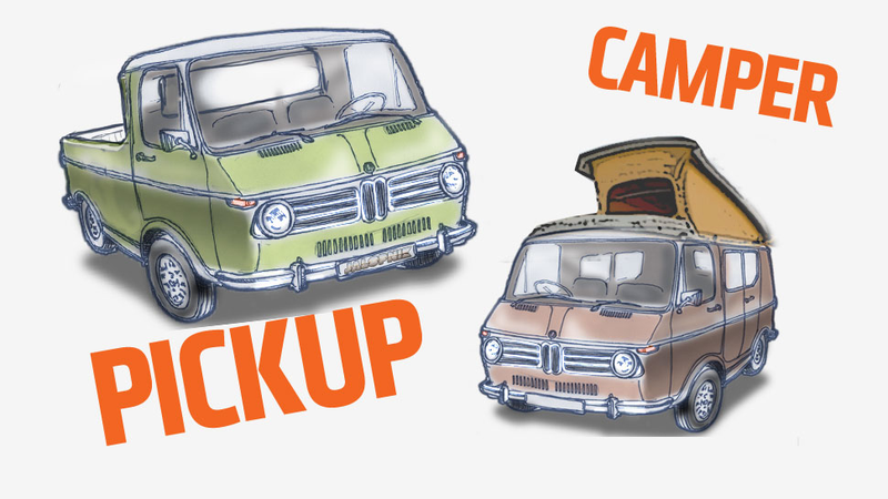 Illustration for article titled The BMW Van That Never Was